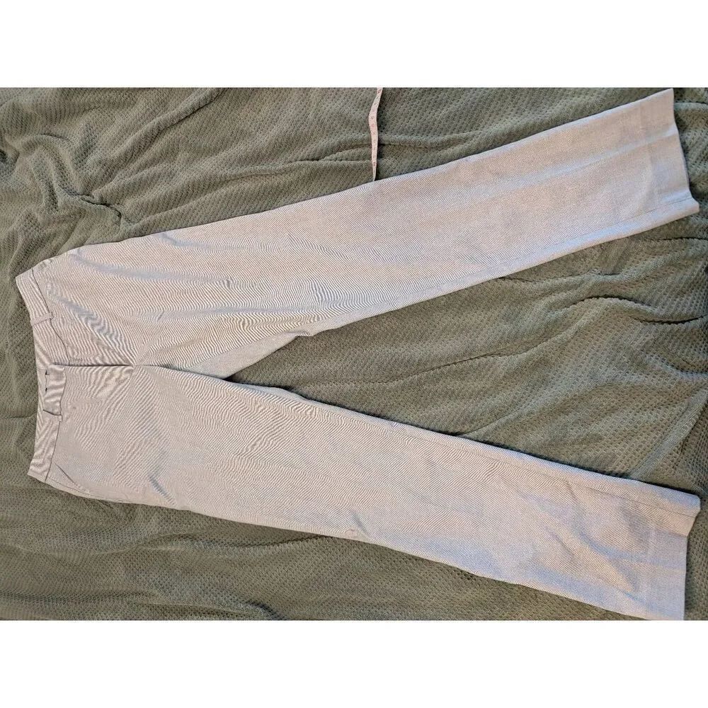 H&M Women’s Size 6 Gray Pull On Pants Dress Trousers Ankle Length Casual